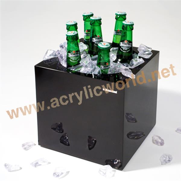 led ice bucket party cooler